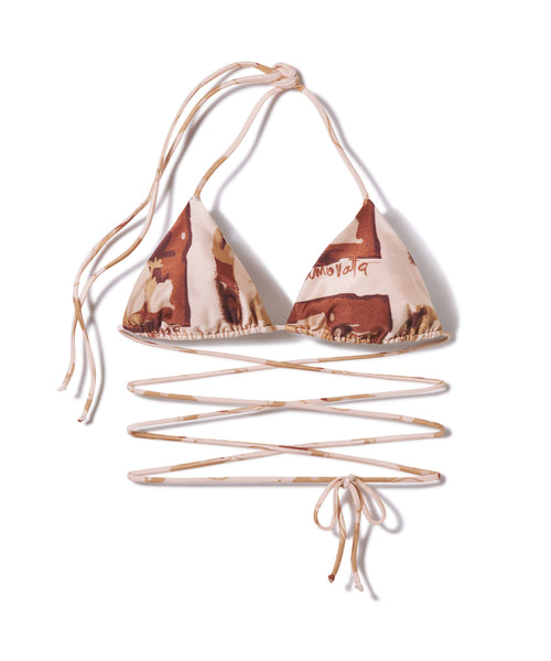 Las Olas Top | Brown Ink