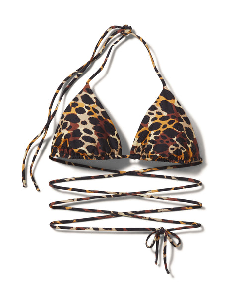 Las Olas Top | Clouded Leopard