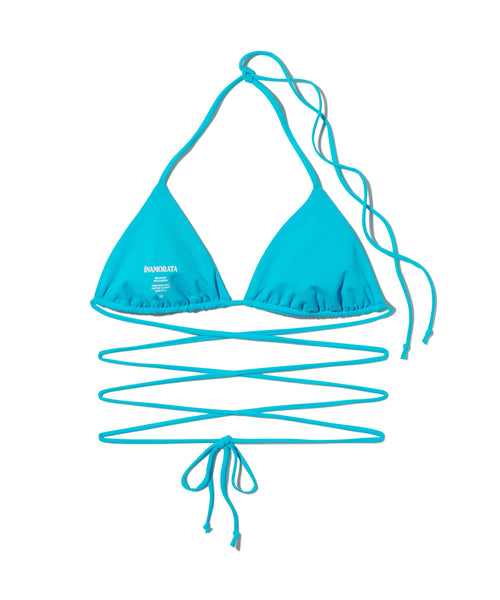 Las Olas Top | Bay Blue Rhinestone