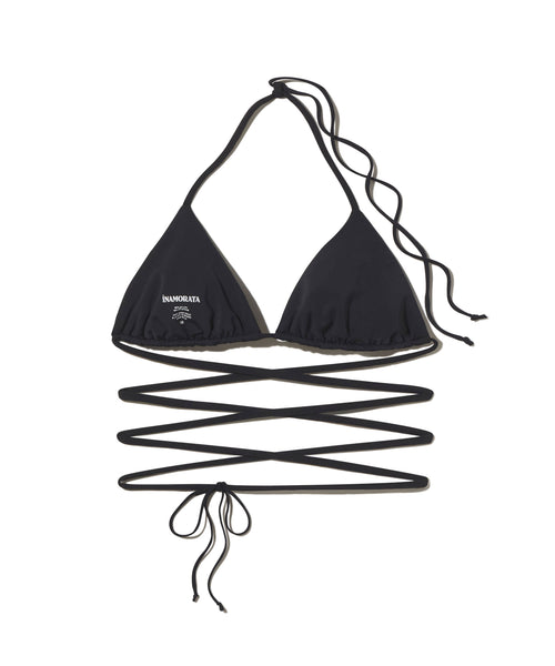 Las Olas Top | Black Rhinestone