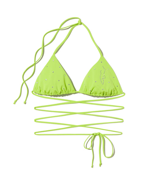 Las Olas Top | Kiwi Rhinestone