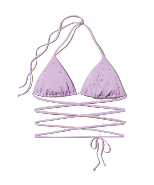 Las Olas Top | Lilac Breeze Rhinestone