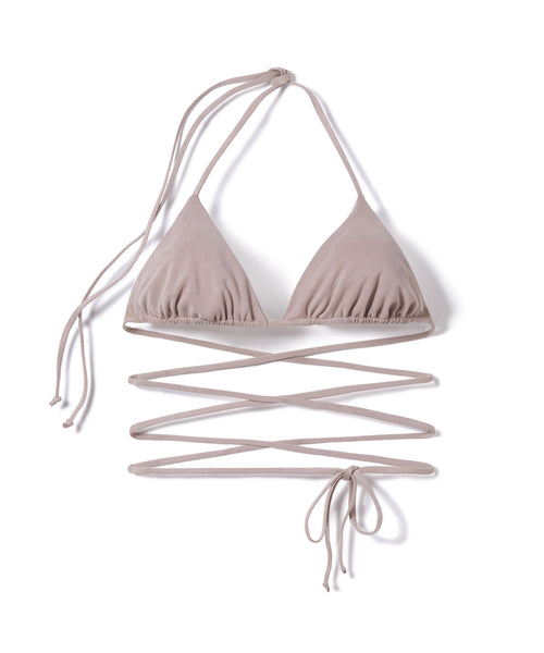 Las Olas Top Cupro | Sand