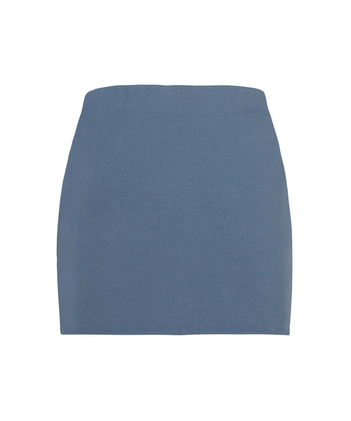 Nia Mini Skirt | Denim