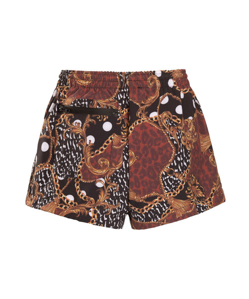 Solana Shortboard | Burgundy Leopard Link