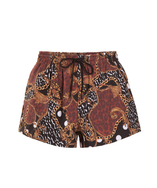 Solana Shortboard | Burgundy Leopard Link