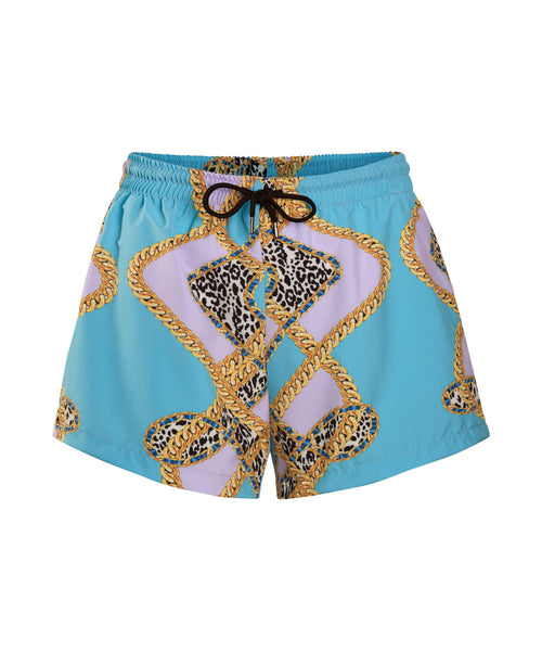 Solana Shortboard | Lavender Leopard Link