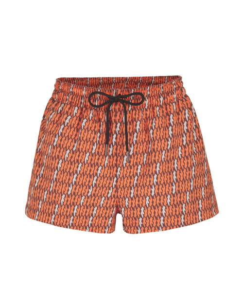 Solana Shortboard | Rust Figure Stripe