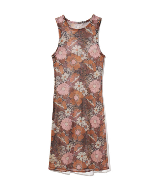 Sol Dress | Leopard Floral