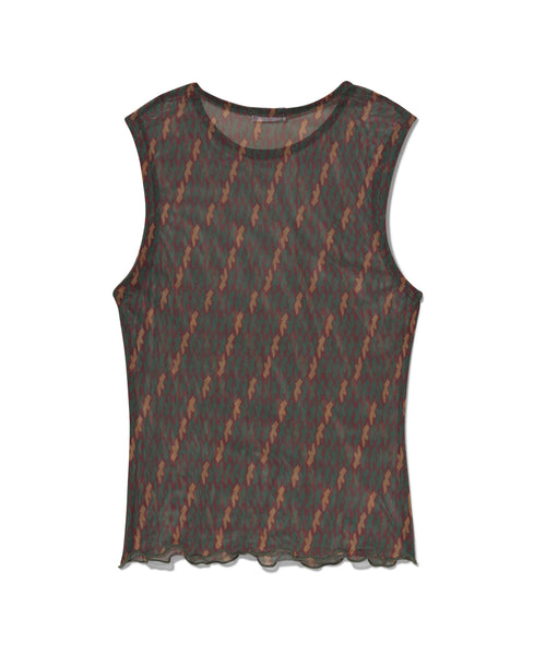 Sycamore Tee | Mauve Sand Figure Stripe