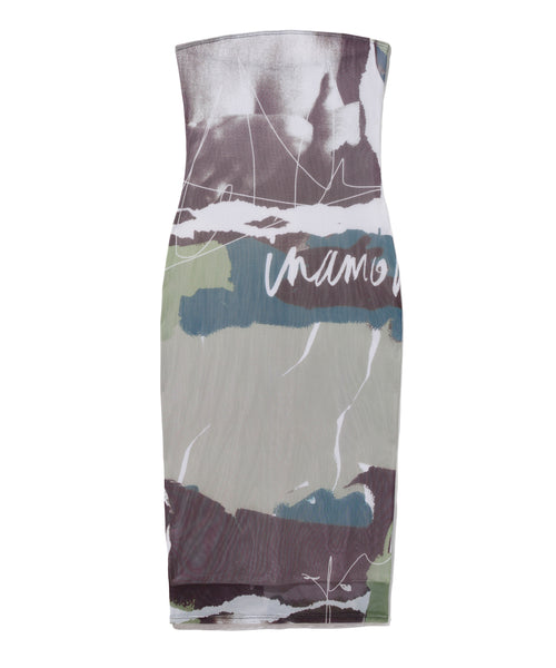 Tala Tube Dress | Teal Torso