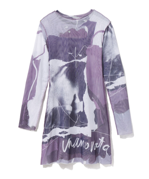 Vita Mini Dress | Purple Torso