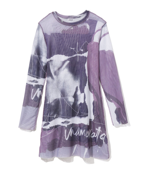 Vita Mini Dress | Purple Torso