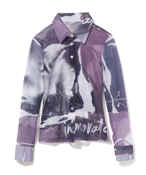 Wilcox Button Up | Purple Torso